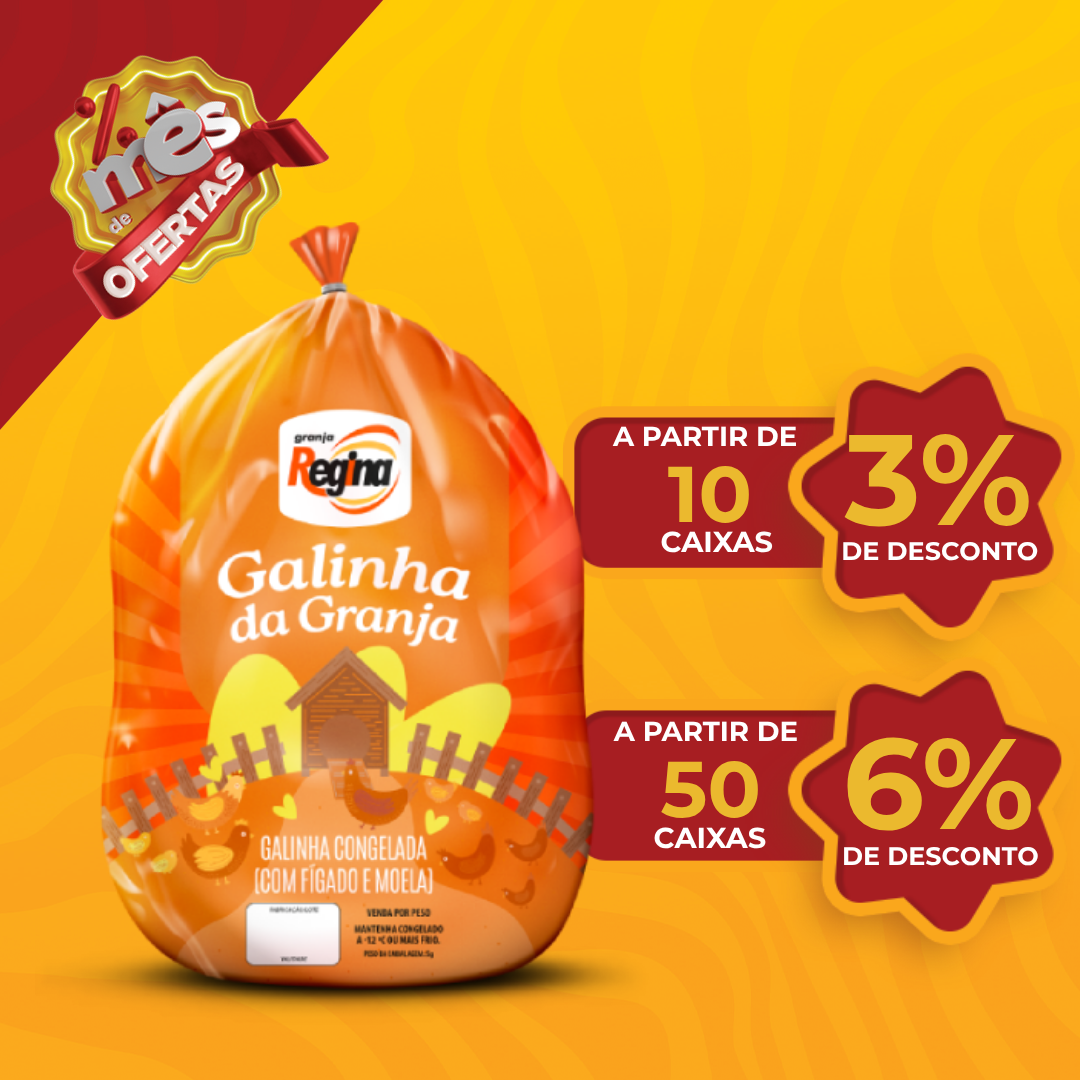 Galinha Congelada Cx20kg - Granja Regina